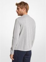 Tricot col rond en jersey de coton