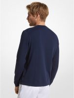 Tricot col rond en jersey de coton