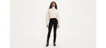 Jeans 721 Noire Filiforme Taille Haute