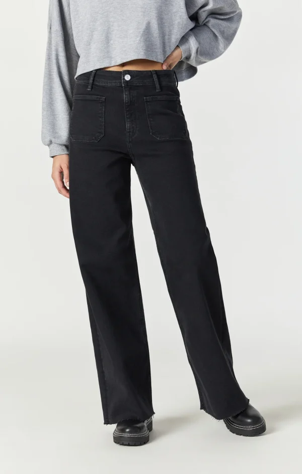 Jeans Mavi Paloma Marine Taille Haute M1010338-84789