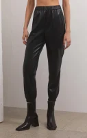Pantalon similicuir Z Supply Lenora Jogger ZP234348