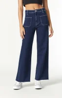 Jeans Mavi Paloma Marine Taille Haute M1010338-84789