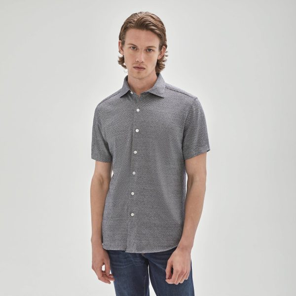 Chemise Robert Barakett en maille Marvila