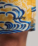 Short de bain hawaïen recyclé imrpimé