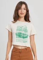 Tshirt Girl Dangerous Fastlane F233-117