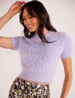 Haut en tricot moelleux Maisie MinkPink MG2401803