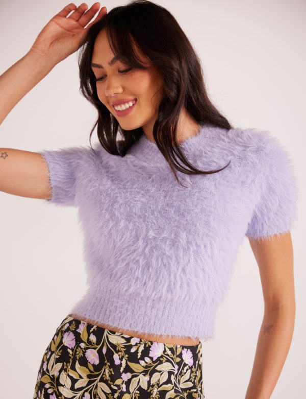 Haut en tricot moelleux Maisie MinkPink MG2401803