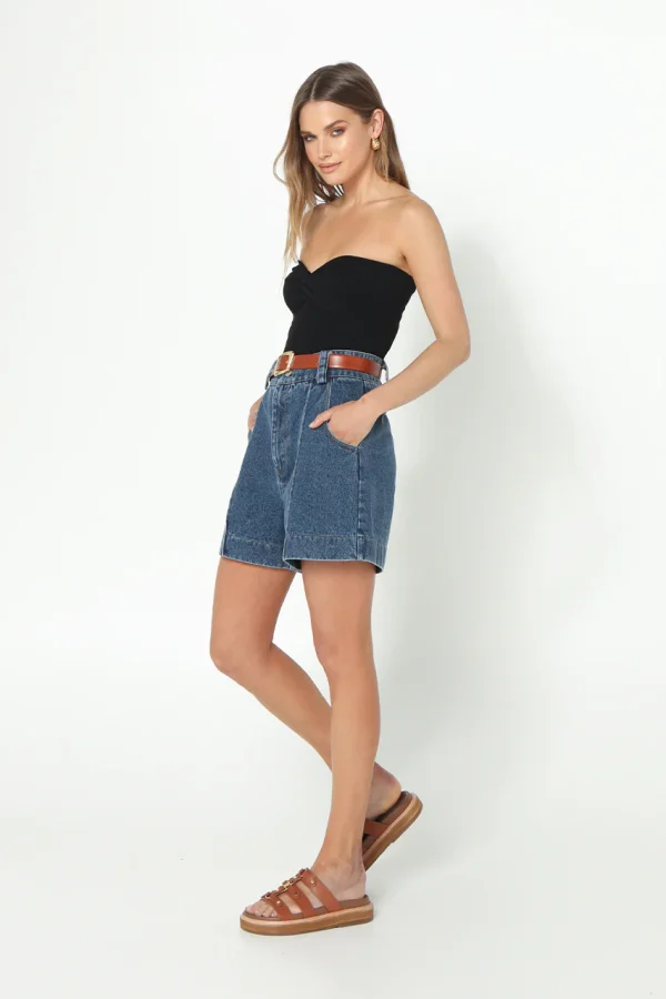 Short en jeans Madison The Label MS2522