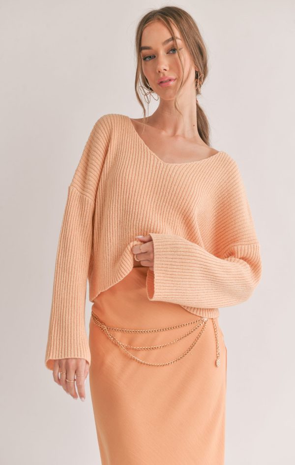 CHANDAIL en laine Sage The Label LG1416