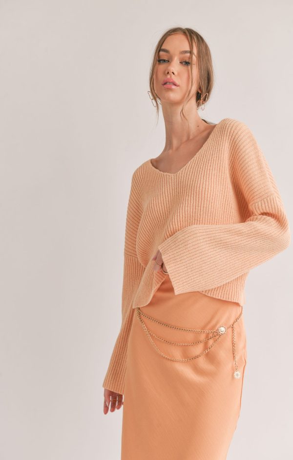 CHANDAIL en laine Sage The Label LG1416