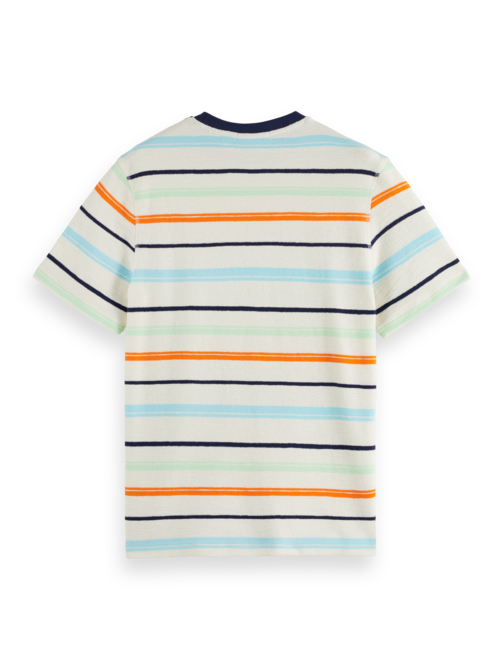T-shirt rayé structuré Scotch & Soda 175577