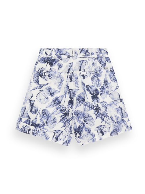 Short en lin à taille haute Scotch & Soda 176477