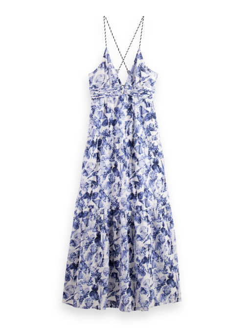 Robe longue cintrée Scotch & Soda 177366
