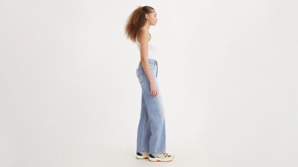 Jeans Levis  RIBCAGE FULL LENGTH SAMBA TANGO LIGHT 79078-0010