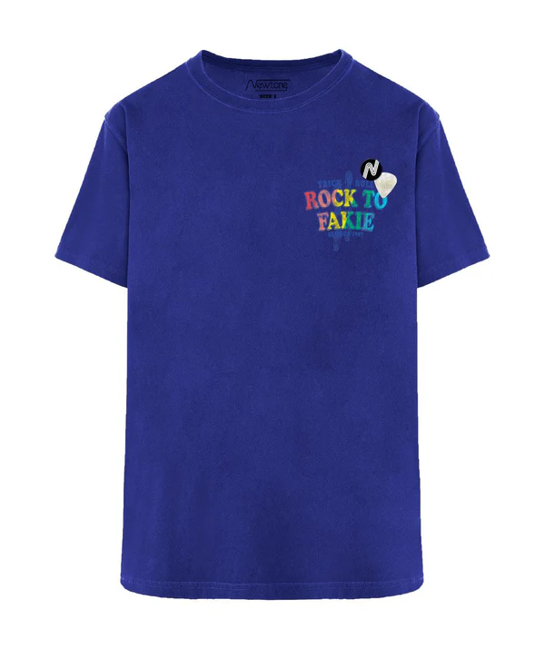 T-shirt trucker  royal  Newtone
