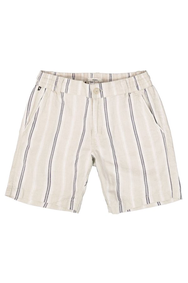 Short Garcia chino rayé