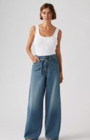 Jean Levi's XL Baggy Straight en lin et denim