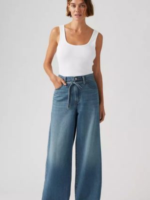 Jean Levi's XL Baggy Straight en lin et denim