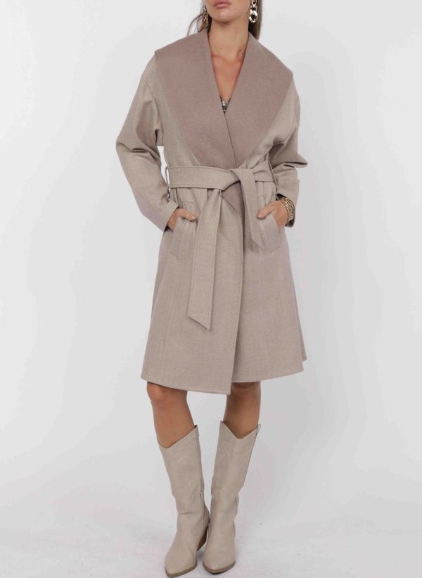 Manteau Sage The Label