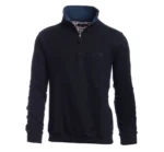 Chandail Ethnic Blue à col zippé SIGNATURE