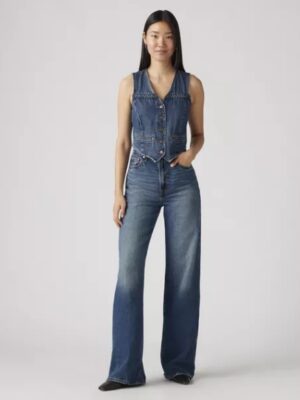 Jeans Levi Ribcage Wide Leg A6081-0012