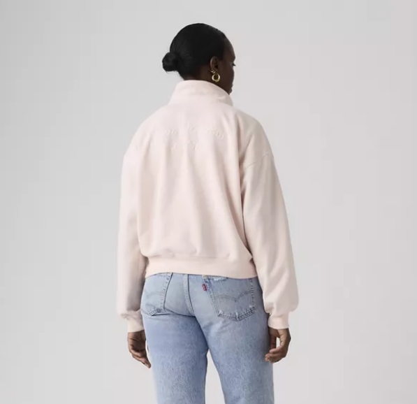 Coton ouaté 1/4 Levi's vintage à fermeture éclair 005GS-0004