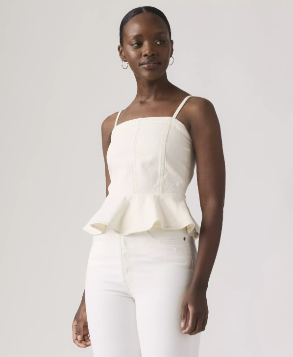 Haut à volants Levi's Anderson Flounce Top 005EX-0000