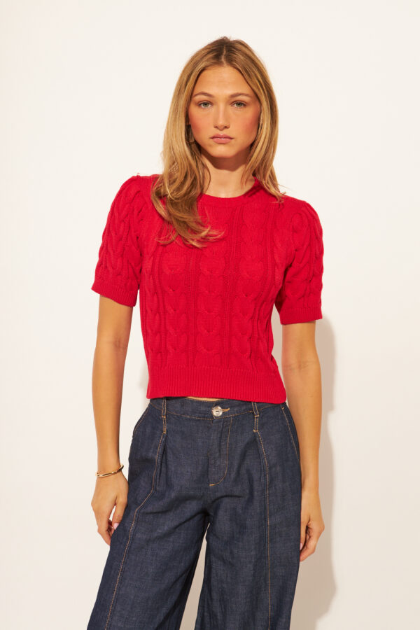 Chandail en tricot John + Jenn Percy S637BP26
