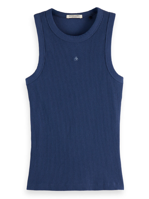 Débardeur côtelé Scotch & Soda Rib Racer U9A01088T