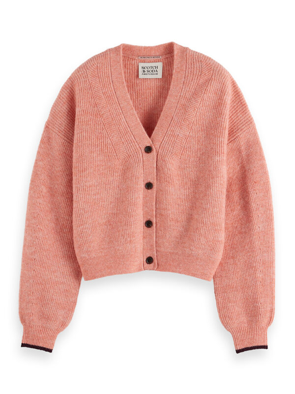 Cardigan à coupe décontractée Scotch & Soda Fuzzy U9B01076T