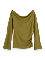 T-shirt à manches longues Scotch & Soda Drapey Modal U9B01105T