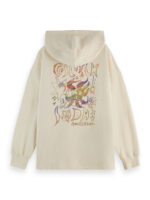 Coton ouaté à capuche Scotch & Soda Washed Artwork U9E01113T