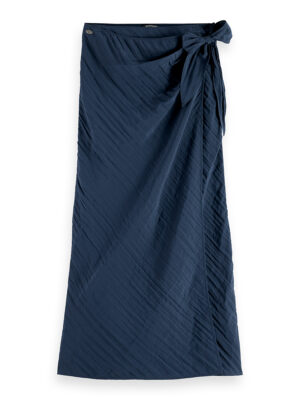 Jupe portefeuille Scotch & Soda Tie Wrap UFS01168M
