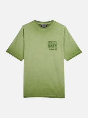 T-shirt coupe décontractée Scotch & Soda Embroidered Artwork 182296