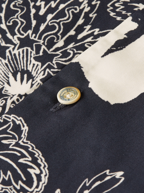 Chemise à manches courtes Scotch & Soda Printed Lyocell 183070