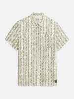 Chemise à manches courtes Scotch & Soda Printed Linen 182244