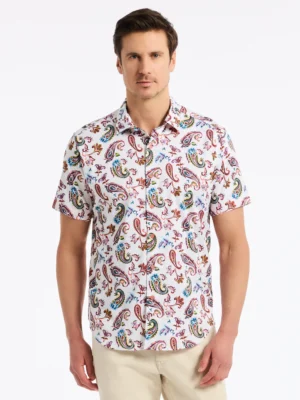 Chemise à manches courtes Robert Graham Tangier P25201C