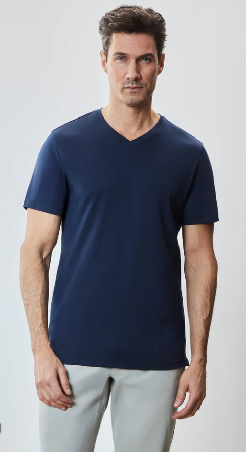 T-shirt  col en V Robert Barakett Georgia V-Neck 23336V