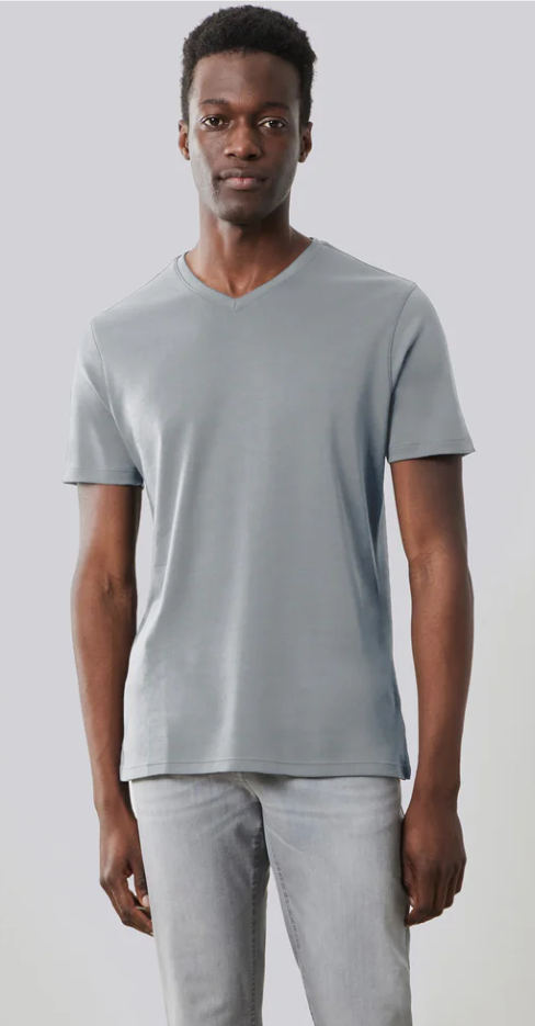 T-shirt  col en V Robert Barakett Georgia V-Neck 23336V