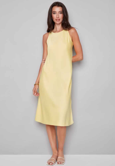 Robe satinée sans manches I Love Tyler Madison Daphne 239003
