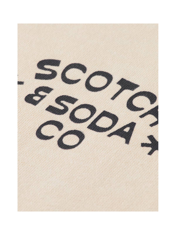 Coton ouaté Scotch & Soda Chest Logo 183202
