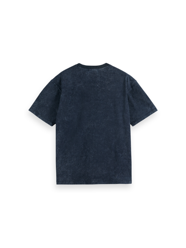 T-shirt Scotch & Soda Front Artwork  Snow-Washed 183199