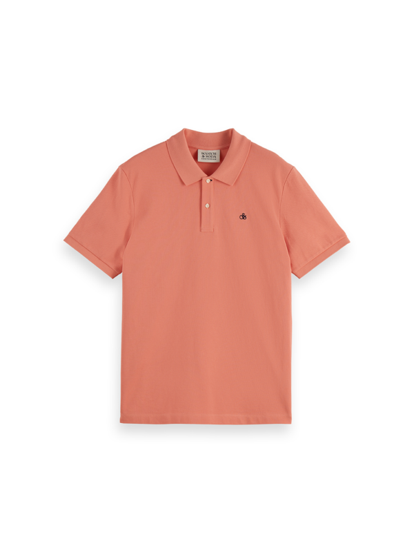 Polo Scotch & Soda Seasonal Core Piqué Chest Logo 182352