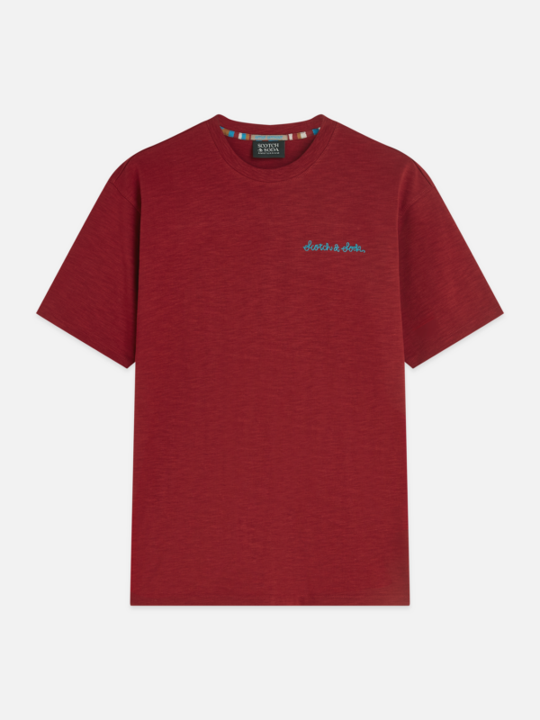 T-shirt coupe décontractée Scotch & Soda 182285