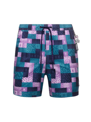 Maillot Psycho Bunny Oliver All Over Bunny Swim Trunk