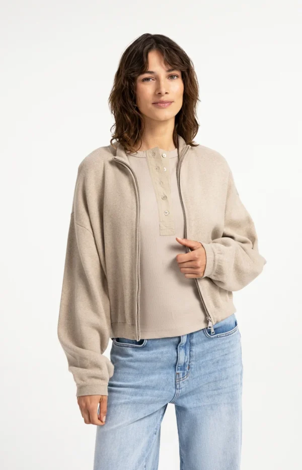 Cardigans a Zip Yaya 01010171/608