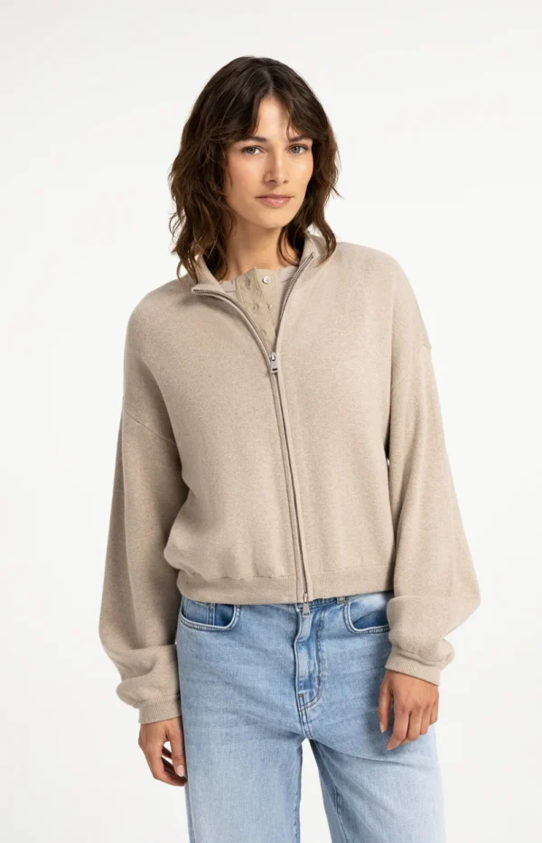 Cardigans a Zip Yaya 01010171/608