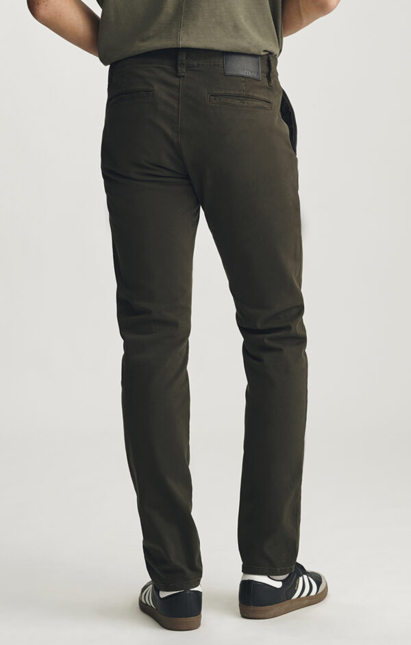 Pantalon Mavi en sergé vert foncé Milton M0010211-89908