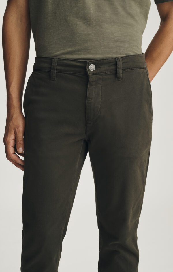 Pantalon Mavi en sergé vert foncé Milton M0010211-89908