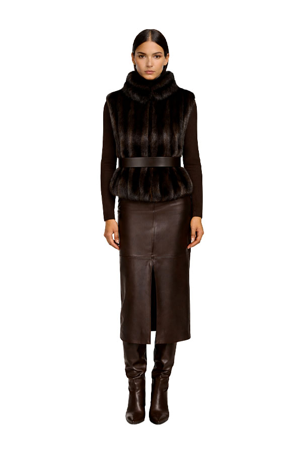 Veste sans manches en fausse fourrure Rudsak Maulin 8524611